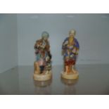 2 Japanese stature figures