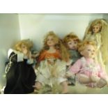 Job Job Lot of Porcelain Dolls (17)