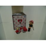 Betty Boo on a motorcycle Salt & Pepper Pots