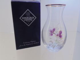 Edinburgh crystal Vase