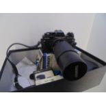 Praktica Camera with Tamron lense