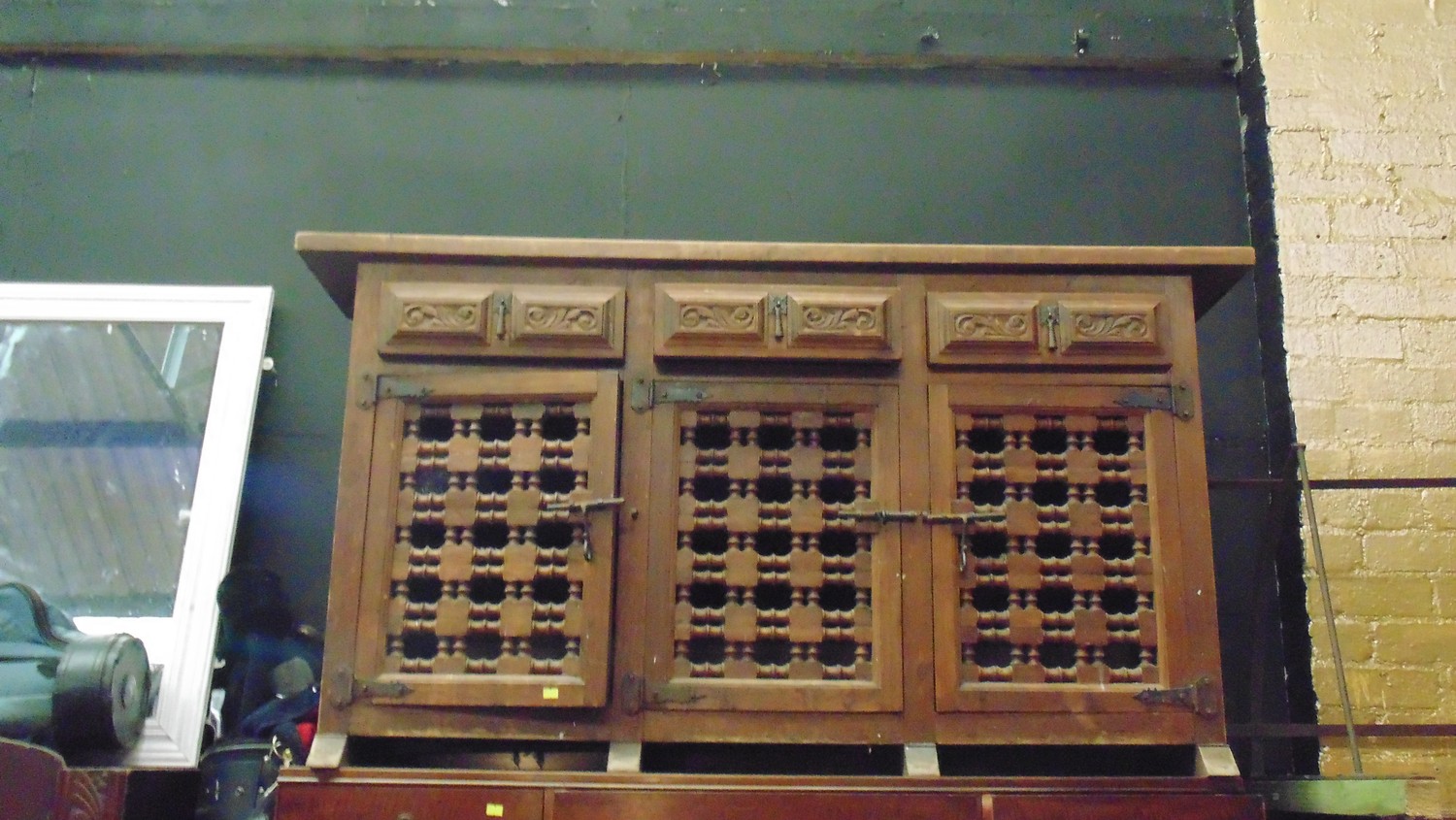 Spanish oak sideboard