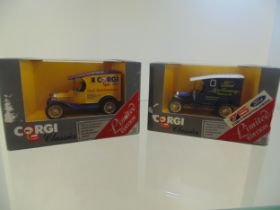 2 x Corgi Limited Edition Boxed Model Cars