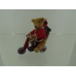 Bing Santa Bear on Moped