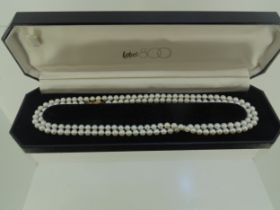 Lotus Pearl necklace