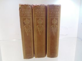 3 Books of the Letters of Queen victoria 1907