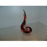 Murano glass swirl