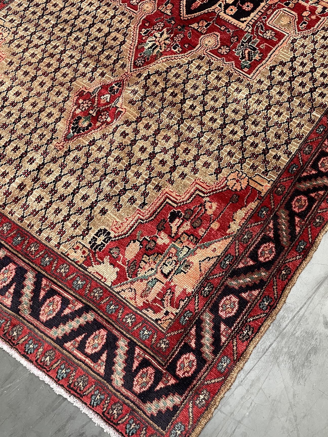 Persian Hamadan rug - Image 3 of 6