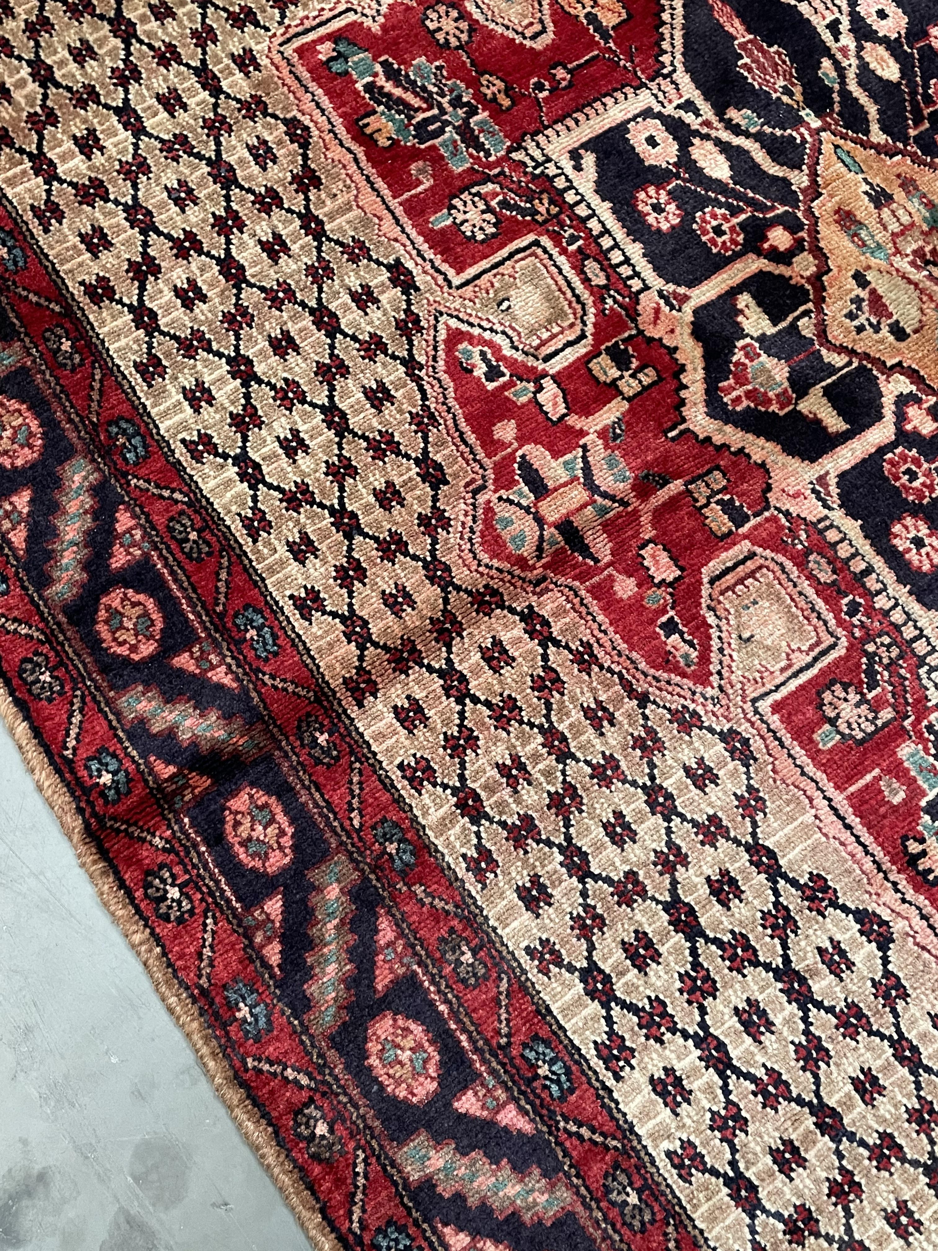 Persian Hamadan rug - Image 2 of 6