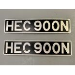 Cherished Registration HEC 900N