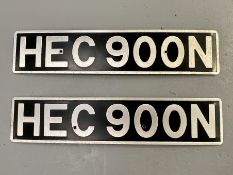 Cherished Registration HEC 900N