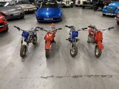 4X Mini Motorbikes