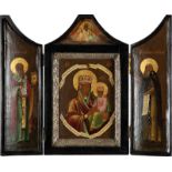 Triptychon mit der Gottesmutter ''Bürgin der Sünder''