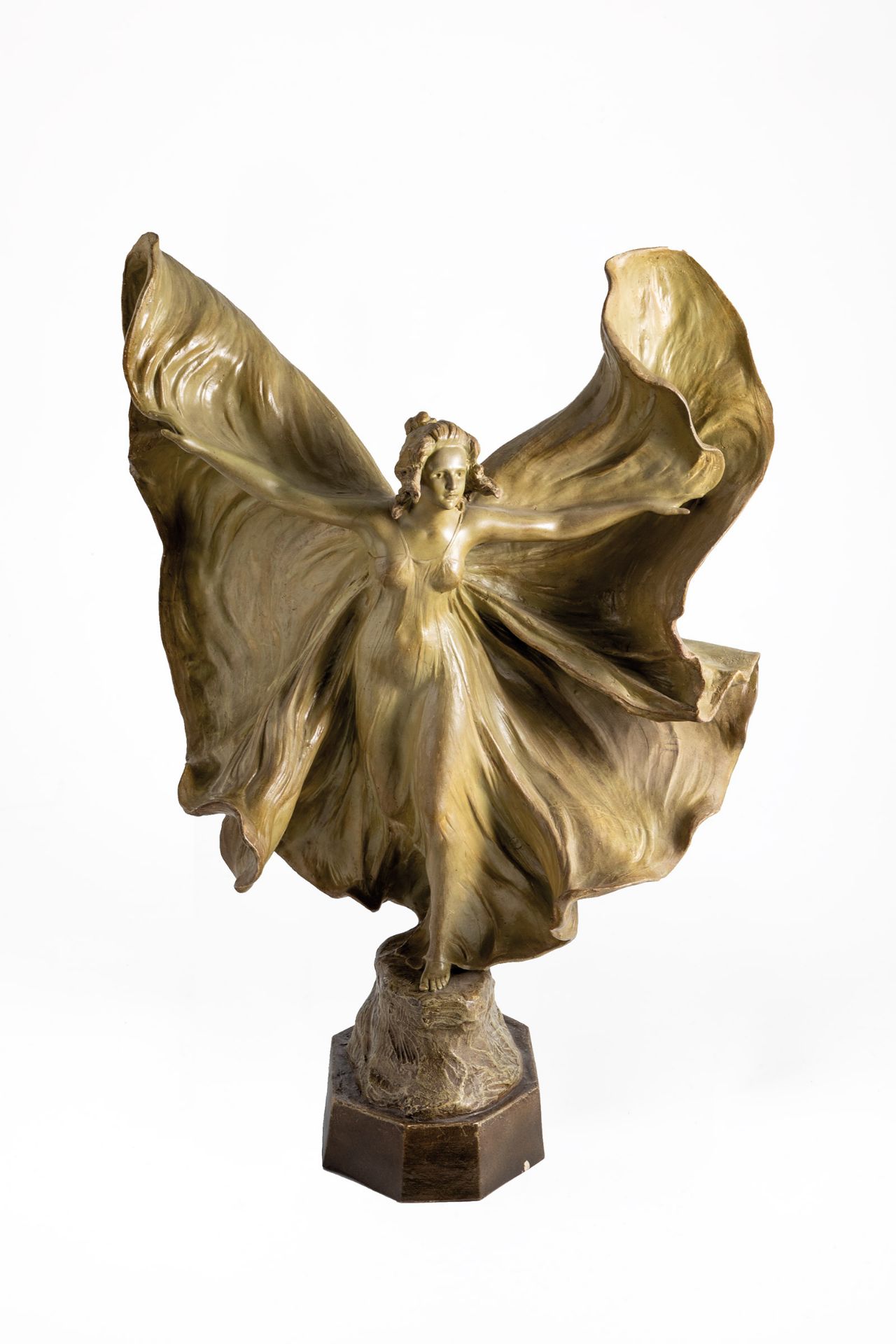 ''Serpentintänzerin'' (Loie Fuller) - (Lampe)