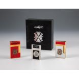 Zwei Feuerzeuge und Zigarrenschneider: OPUS X FUENTE- LIMITED EDITION 2004
