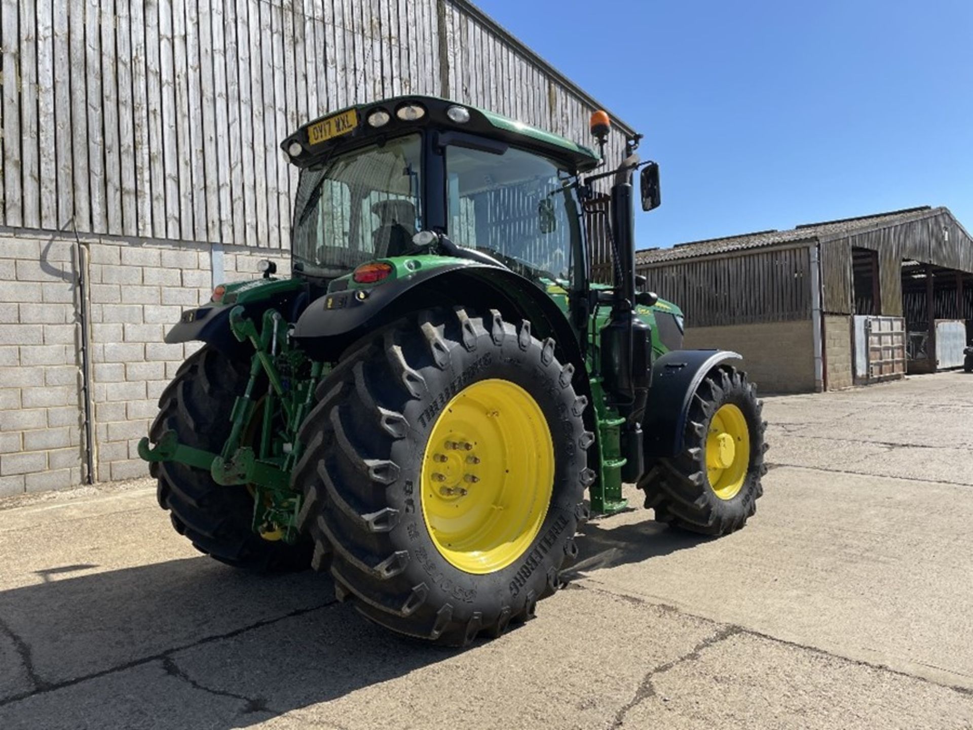 2017 John Deere 6155R tractor - Image 3 of 17