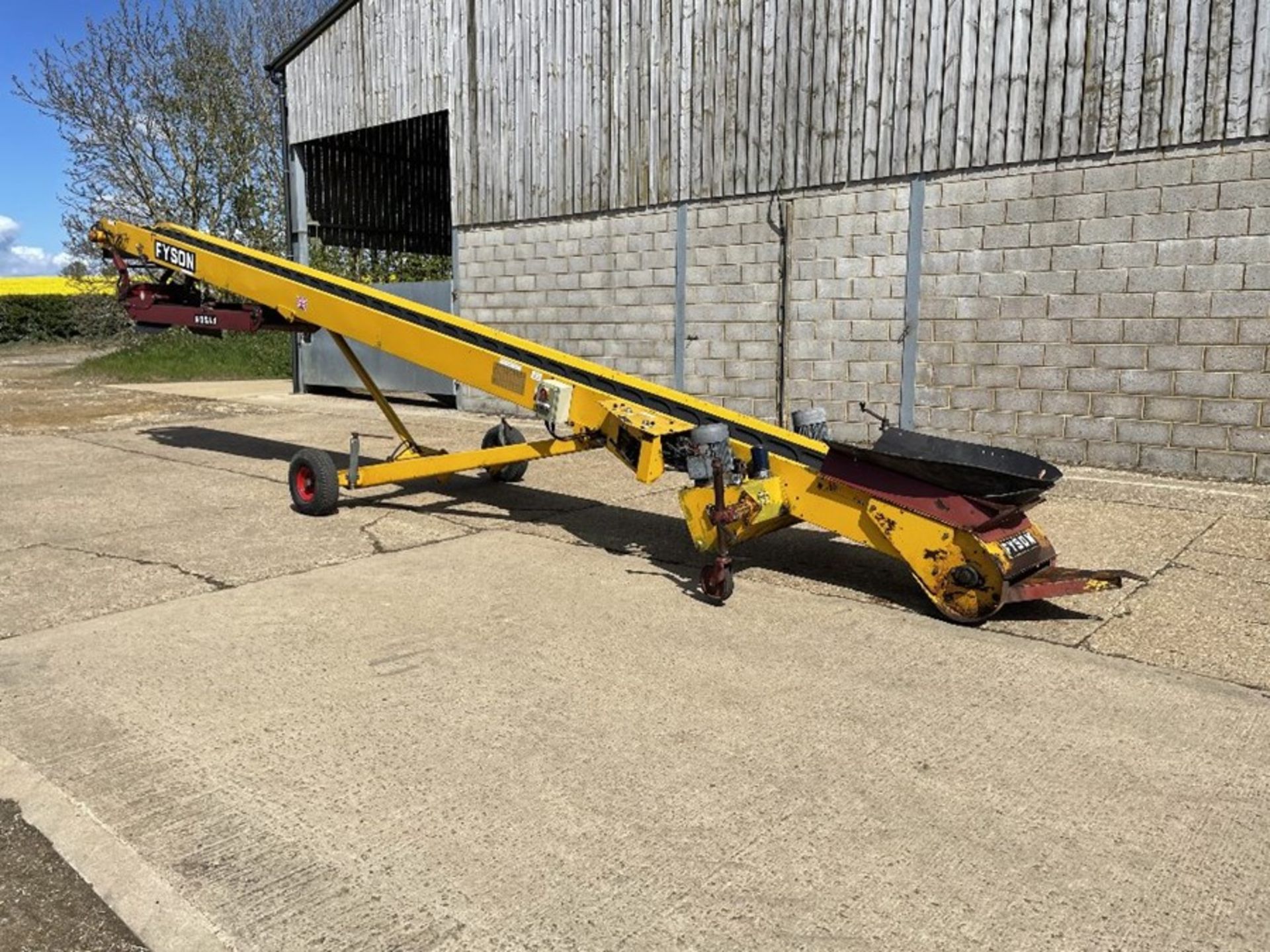 Fyson grain and potato elevator