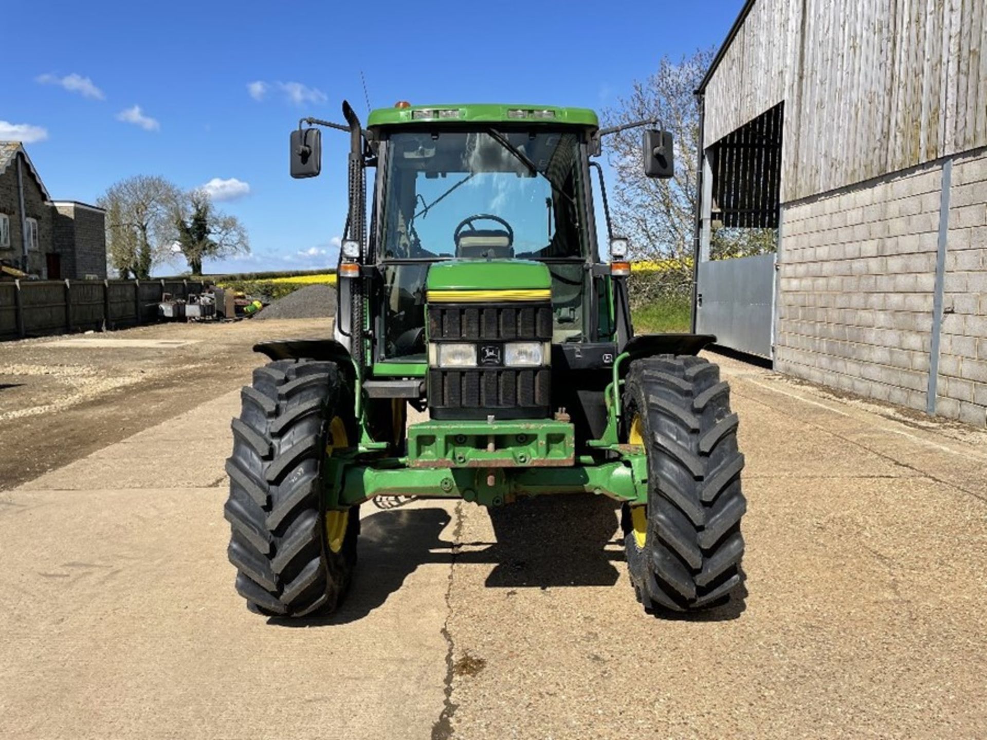 1995 John Deere 6400 tractor - Image 7 of 16