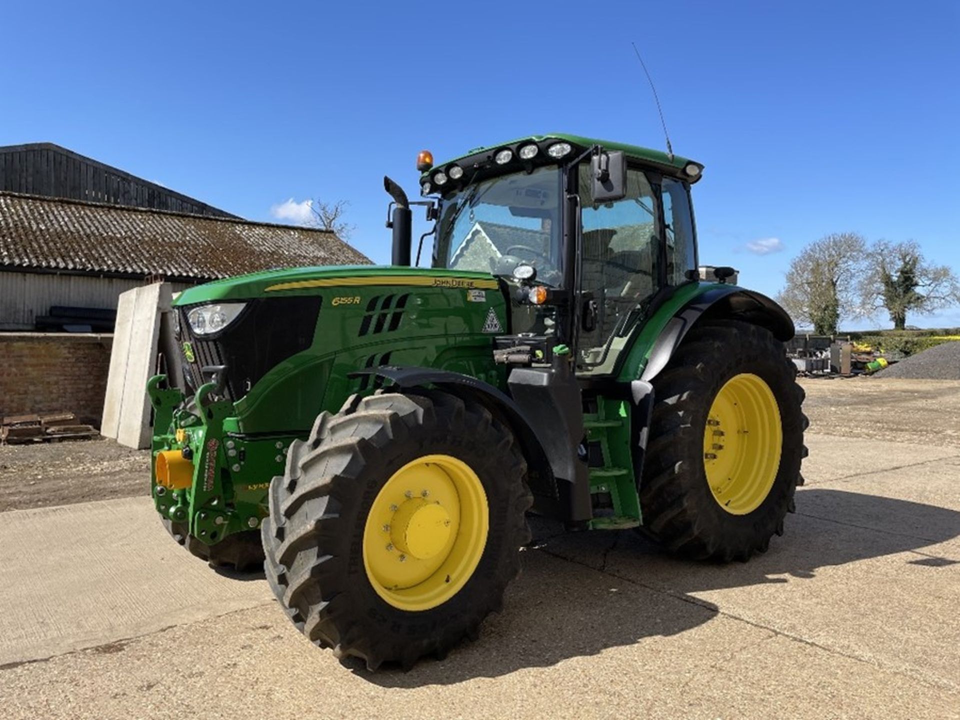 2017 John Deere 6155R tractor - Image 6 of 17