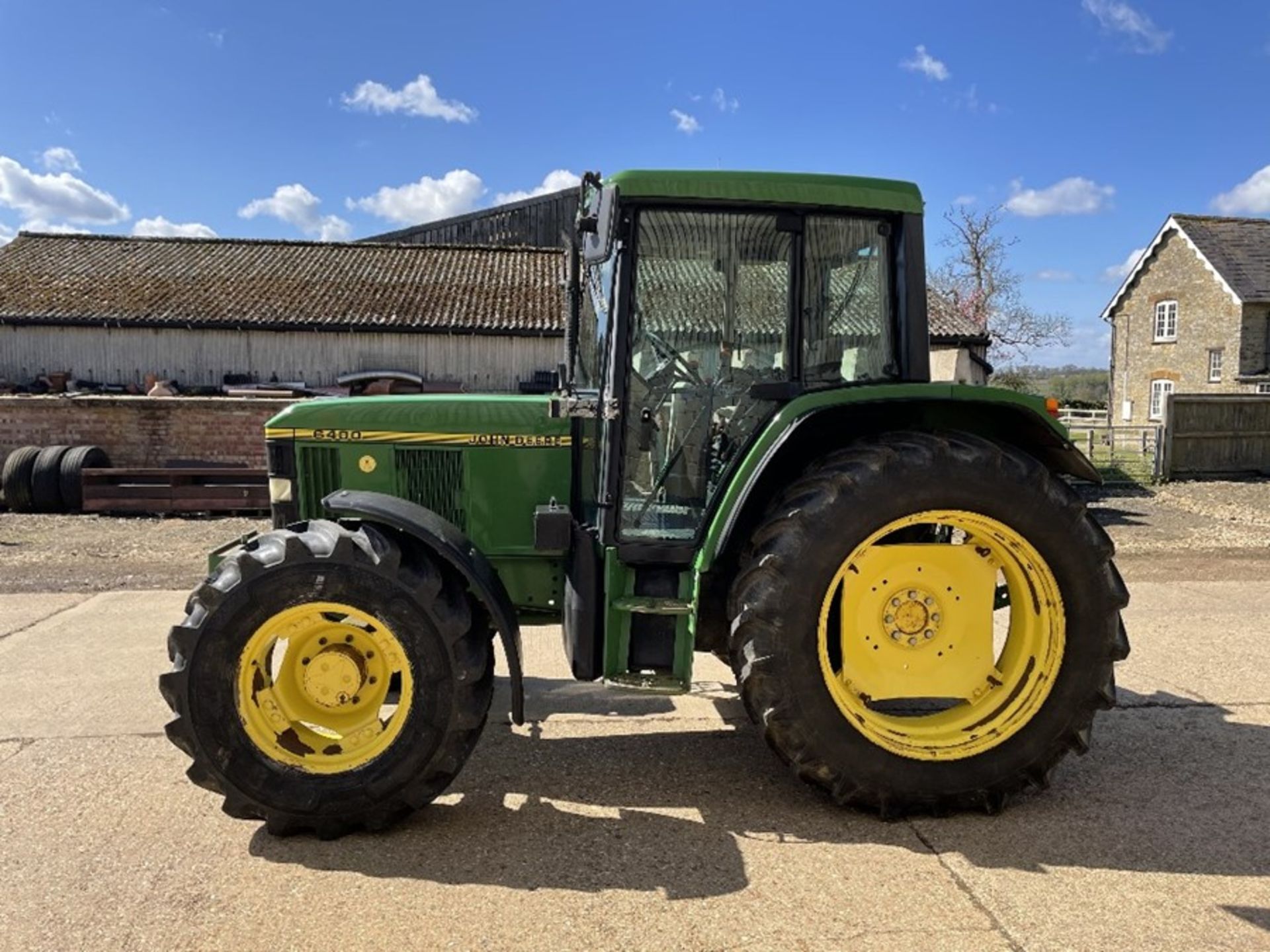 1995 John Deere 6400 tractor - Image 5 of 16