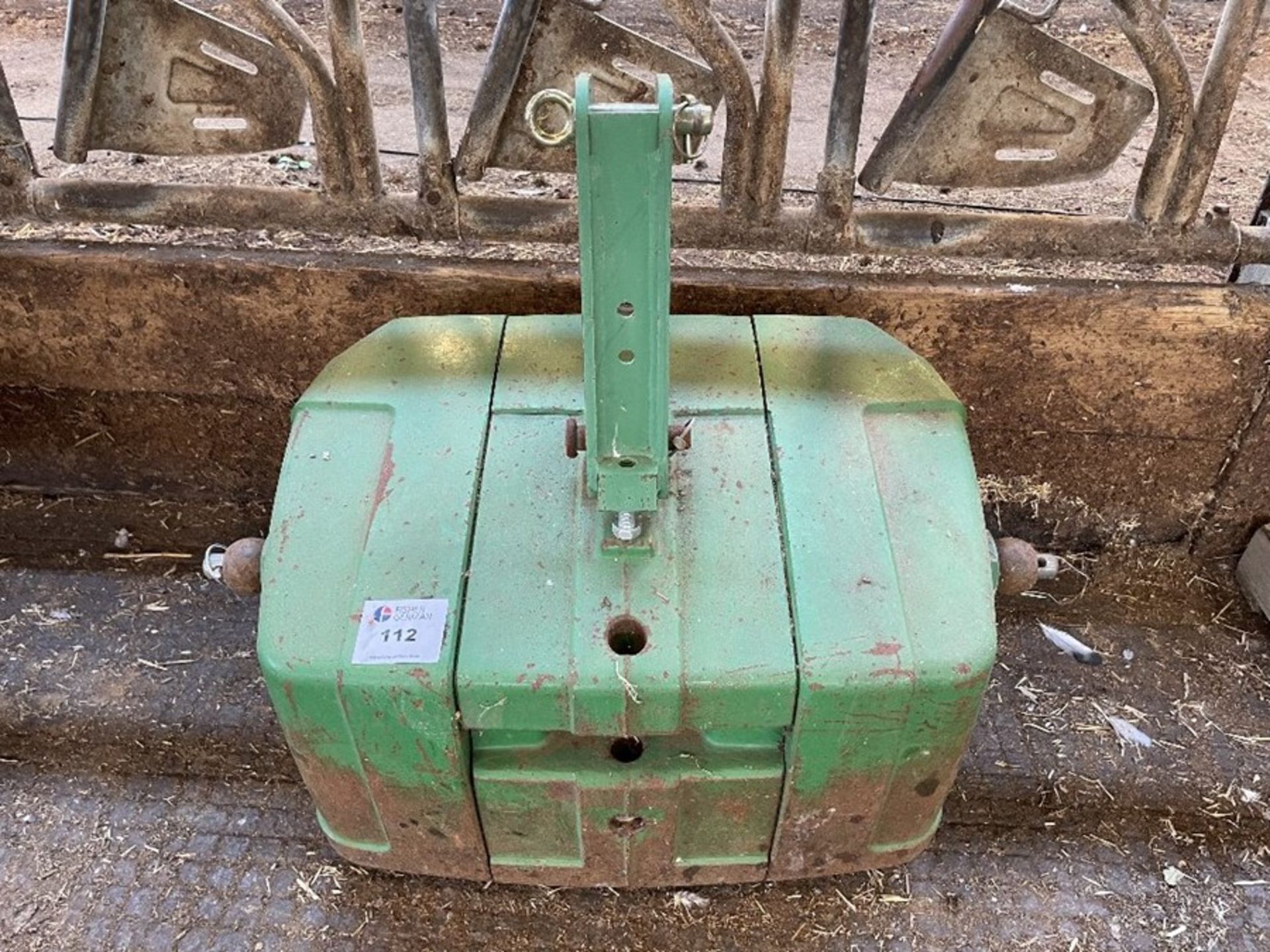 John Deere front weight block