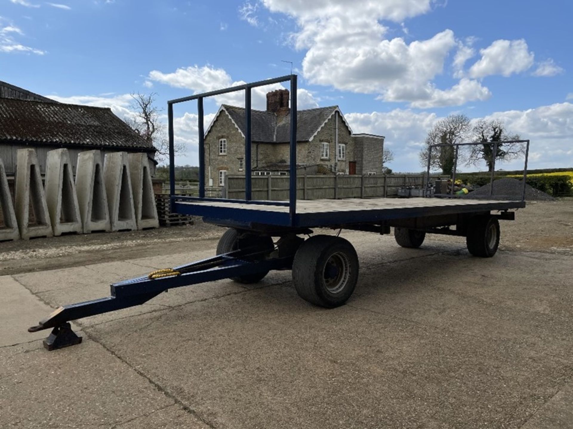 Boden 28ft turntable bale trailer - Image 3 of 8