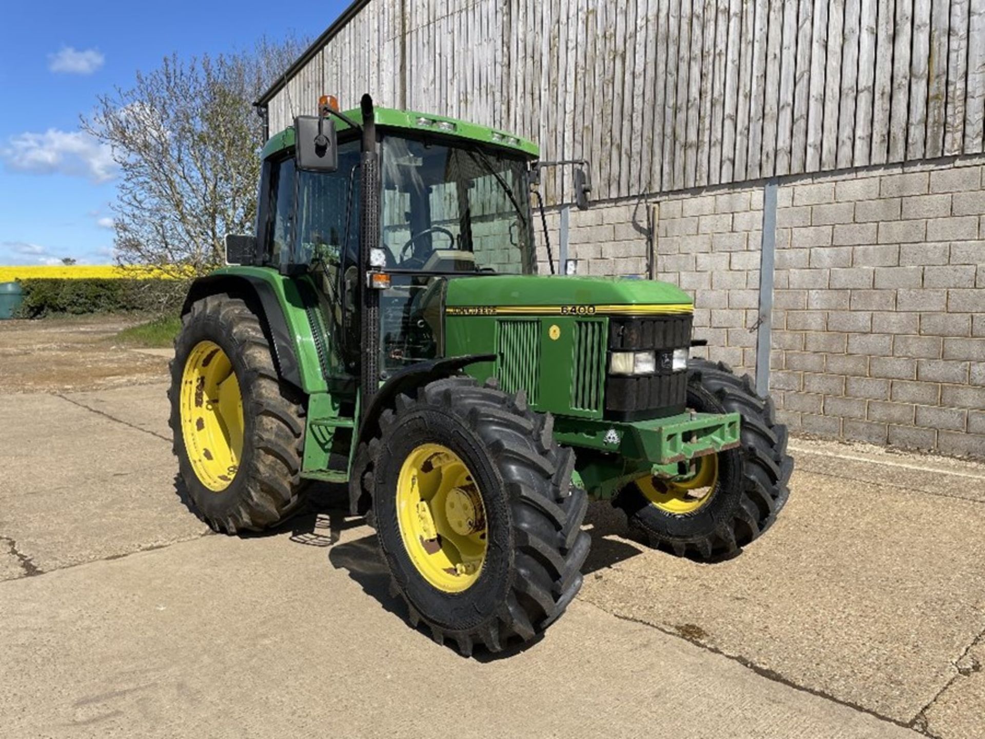 1995 John Deere 6400 tractor - Image 8 of 16