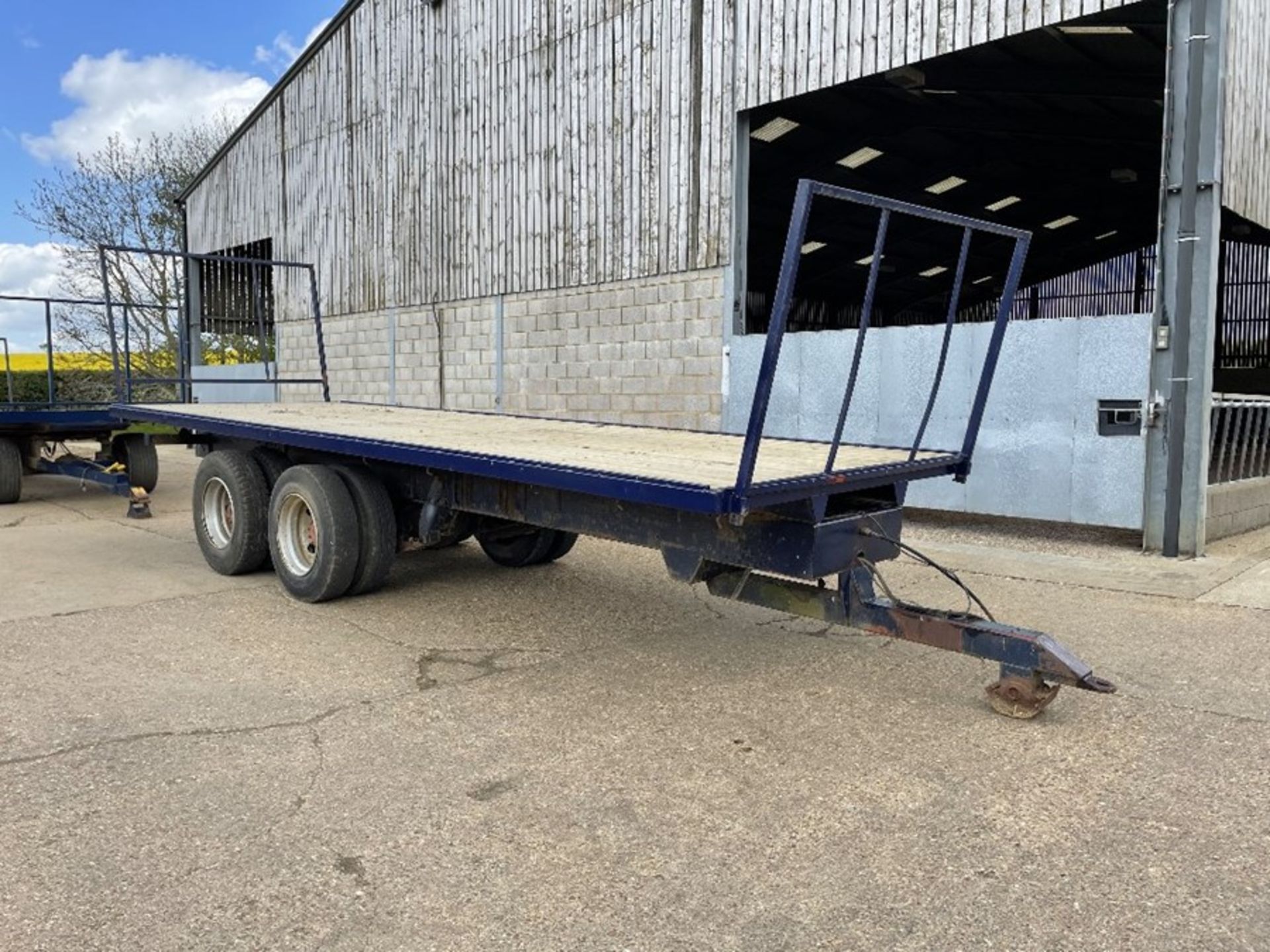 D.J. Russell 28ft bale trailer