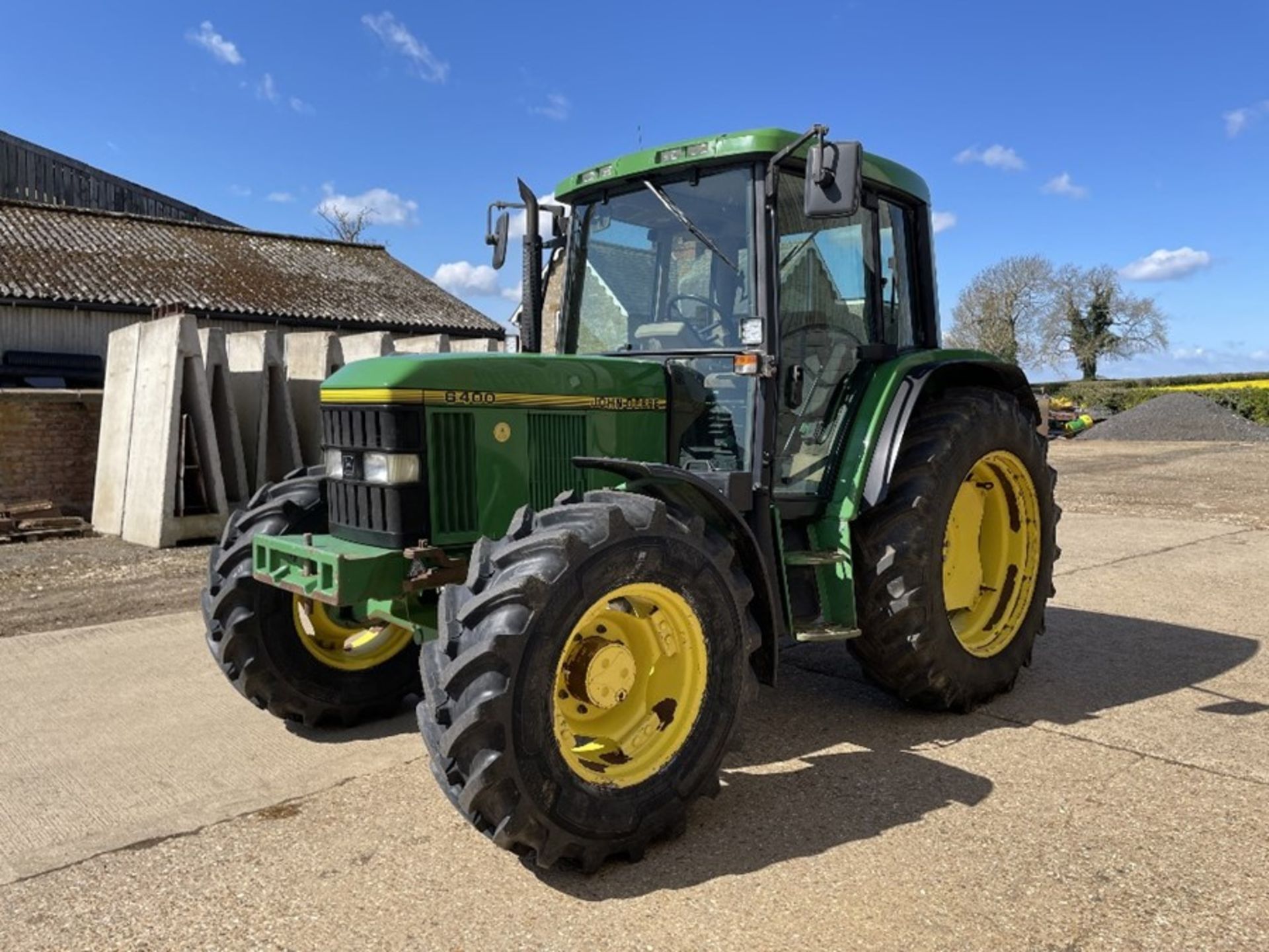 1995 John Deere 6400 tractor - Image 6 of 16