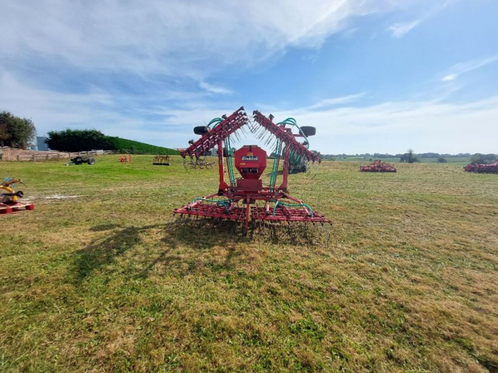 Einböck comb harrow with Pneumatic Star 600 air seeder - Image 2 of 3