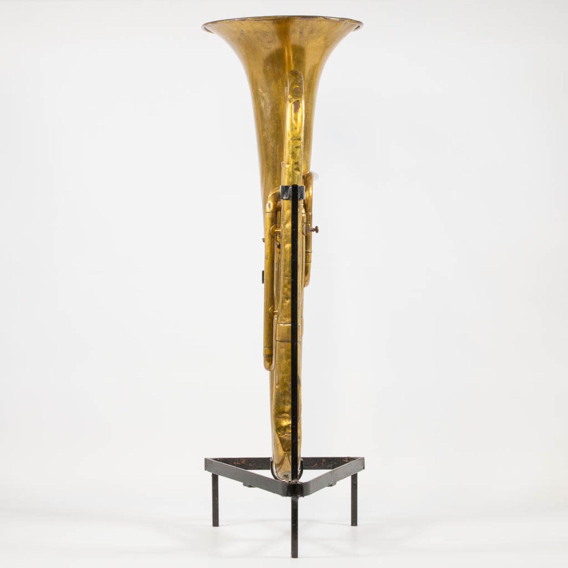 A Copper Tenor Horn, made in Brussels by J. Persy. - Bild 3 aus 15