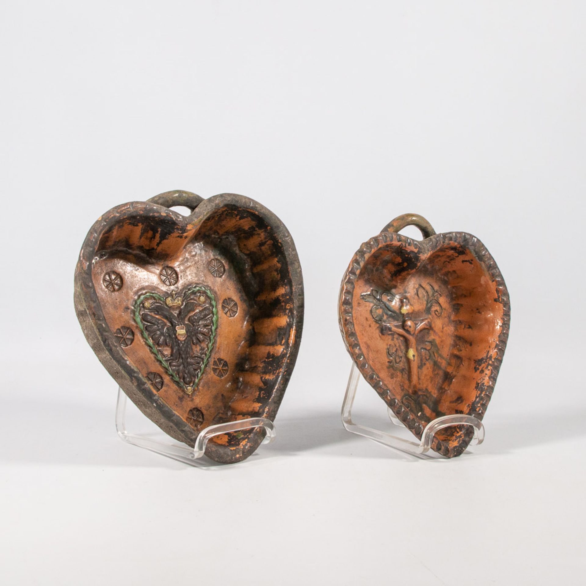 A Collection of 2 baking forms in shape of a heart - Image 8 of 27