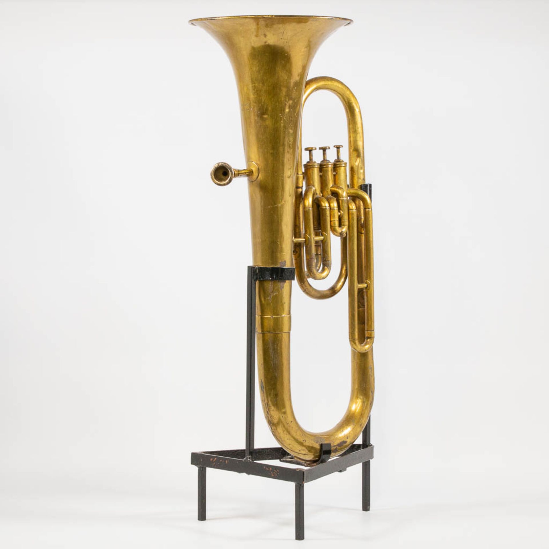A Copper Tenor Horn, made in Brussels by J. Persy. - Bild 15 aus 15