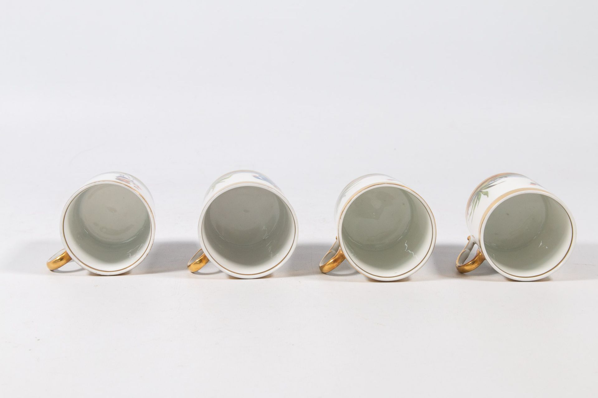 A Complete 'Vieux Bruxelles' coffee and tea service made of porcelain. - Image 10 of 53