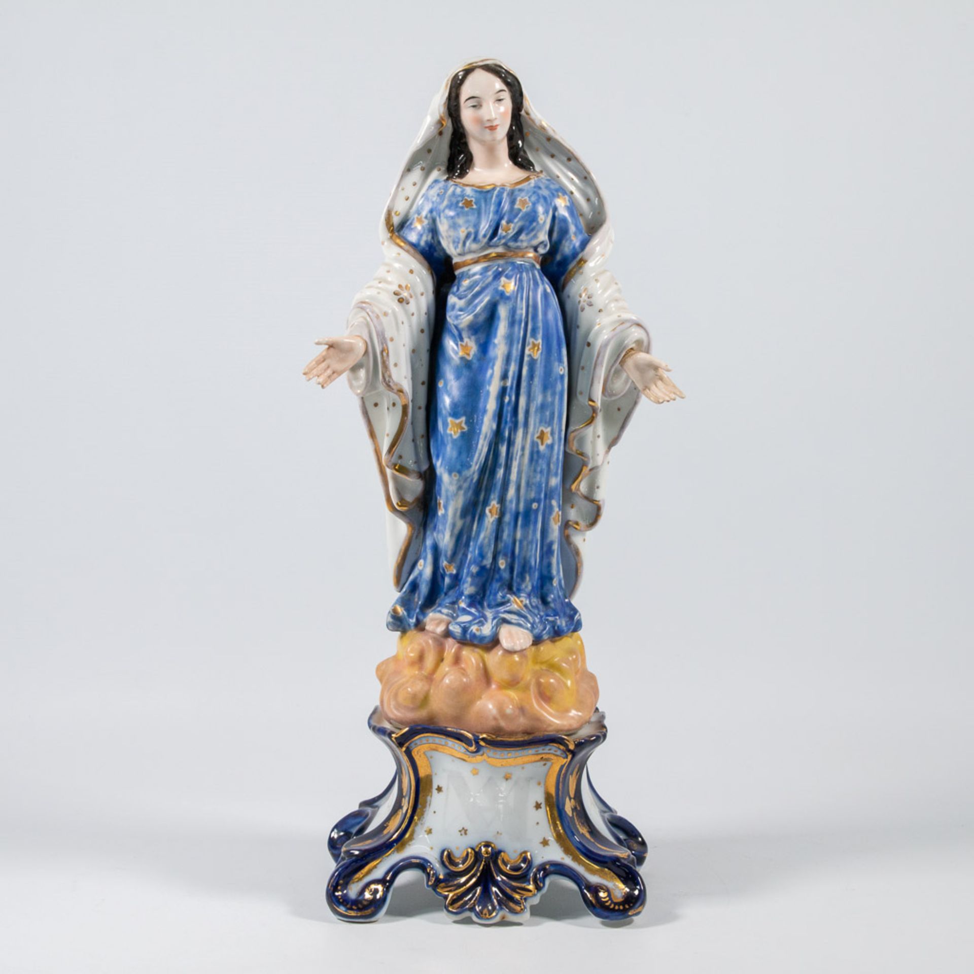 Madonna made of porcelain, 19th century