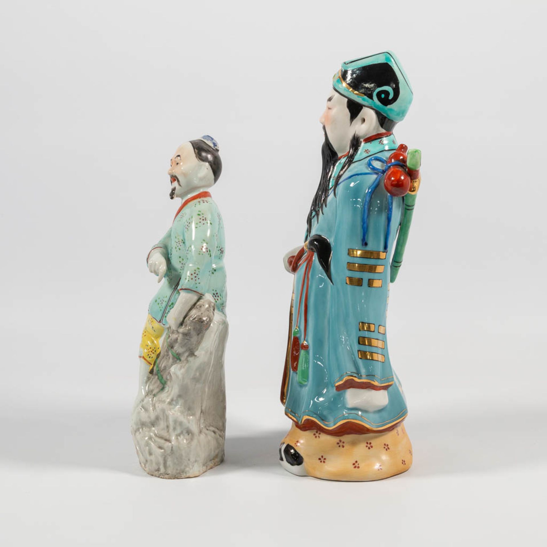 A Collection of 4 Chinese immortal figurines, made of porcelain. - Image 23 of 25