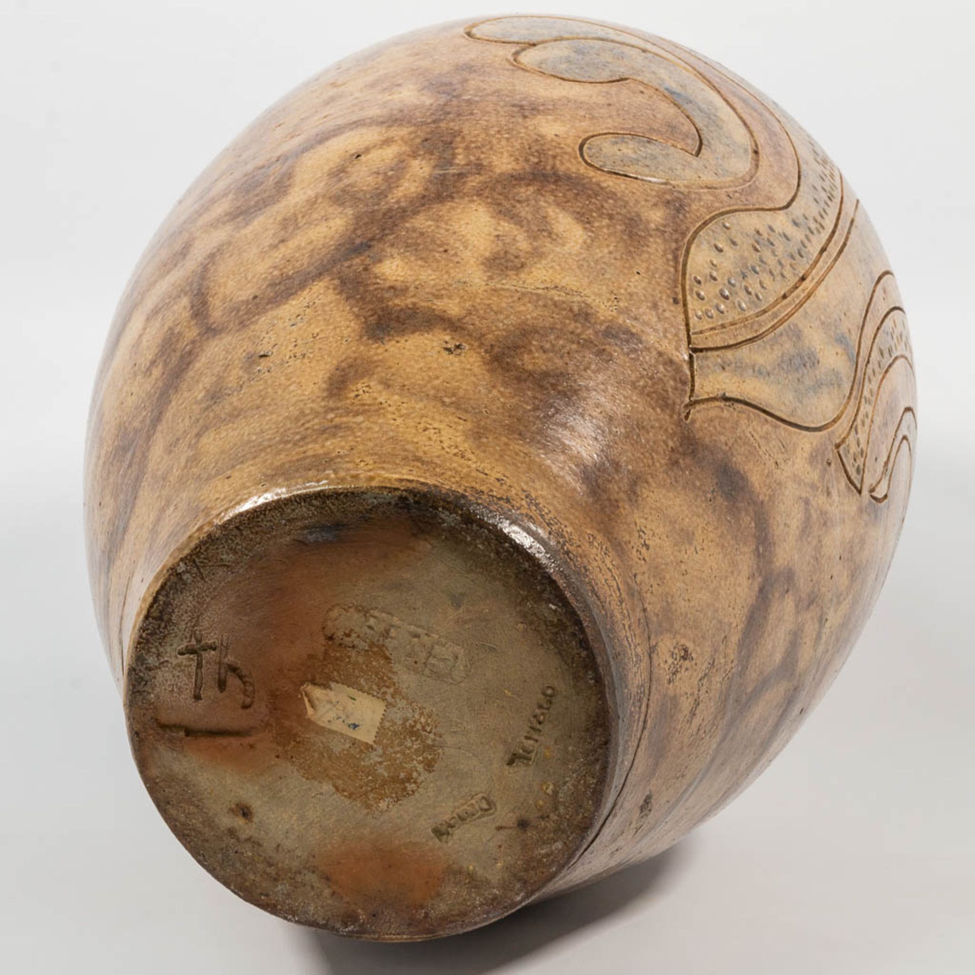 TERRACO BEESEL, a vase, made of grès. - Bild 13 aus 19