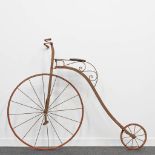 A children's Penny Farthing bicycle.