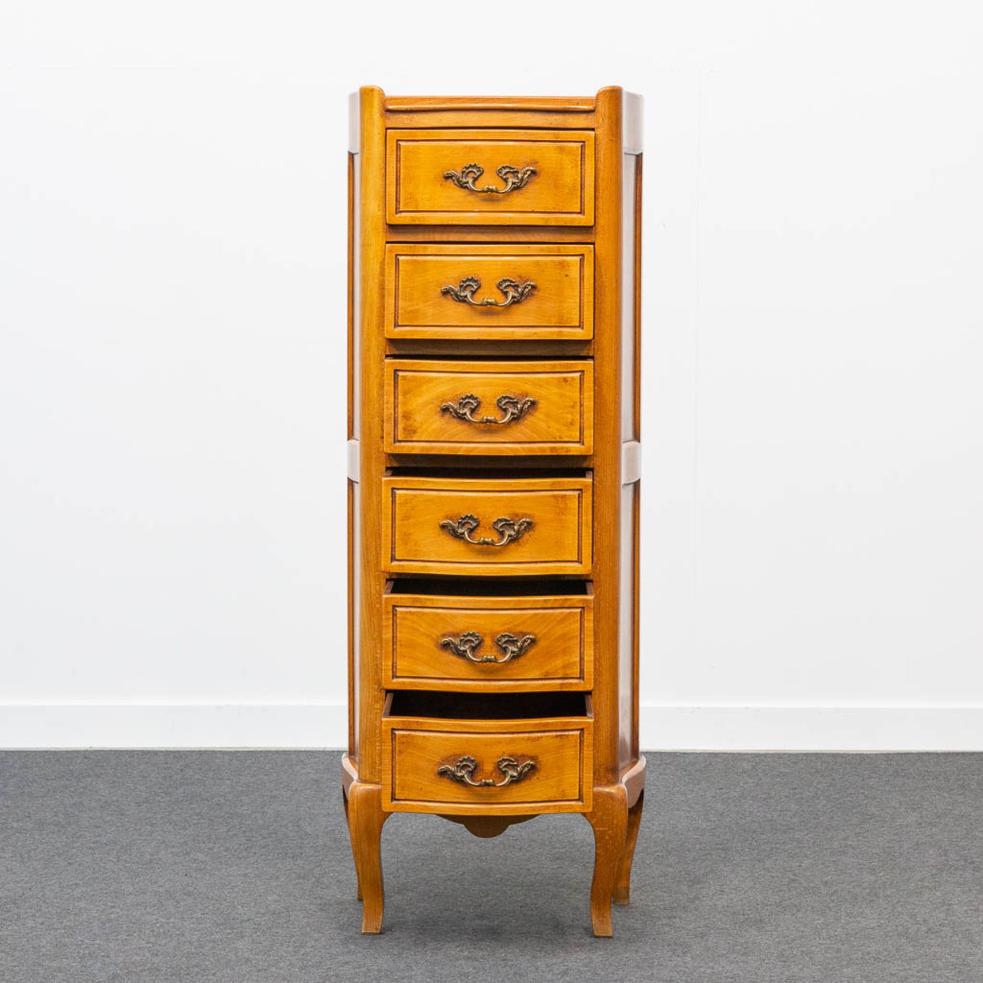 A telephone cabinet with 6 drawers. - Image 15 of 23