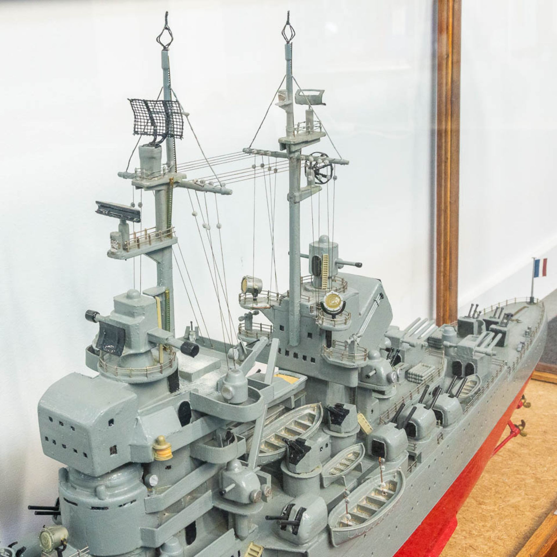 A hand-made French Frigate, the Jean Bart. - Image 9 of 17