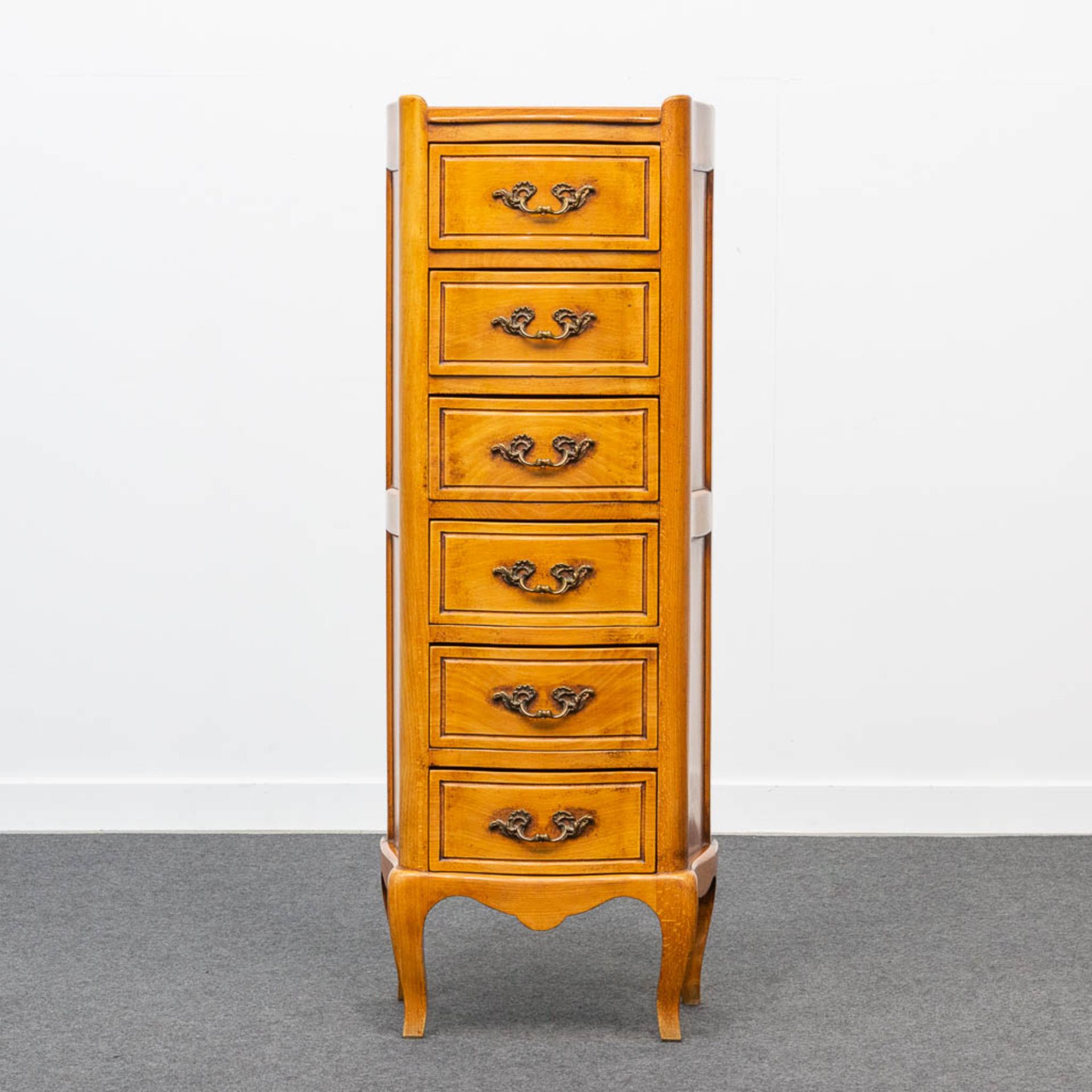 A telephone cabinet with 6 drawers. - Image 3 of 23