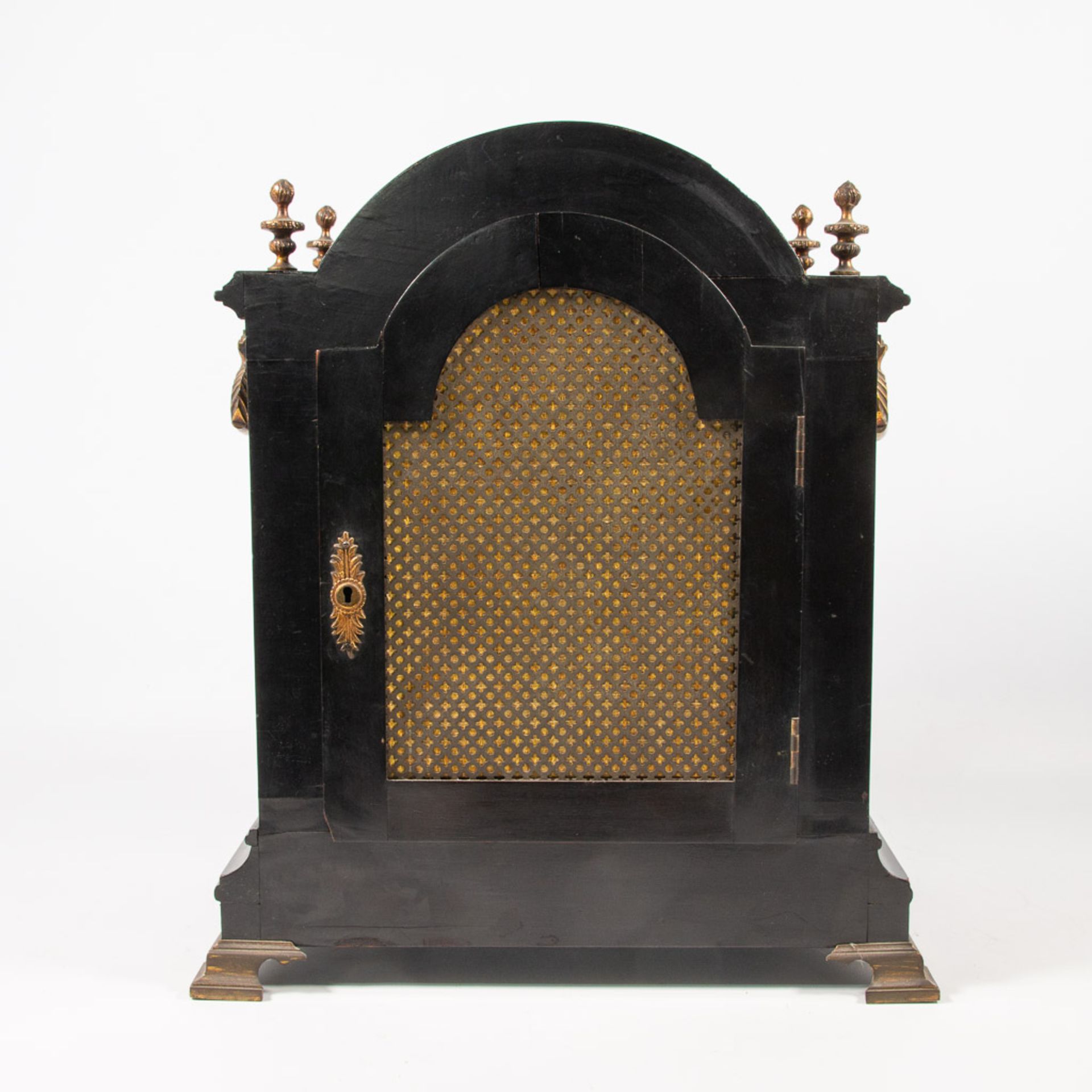 A tableclock with musical movement, 8 bells - Image 5 of 19