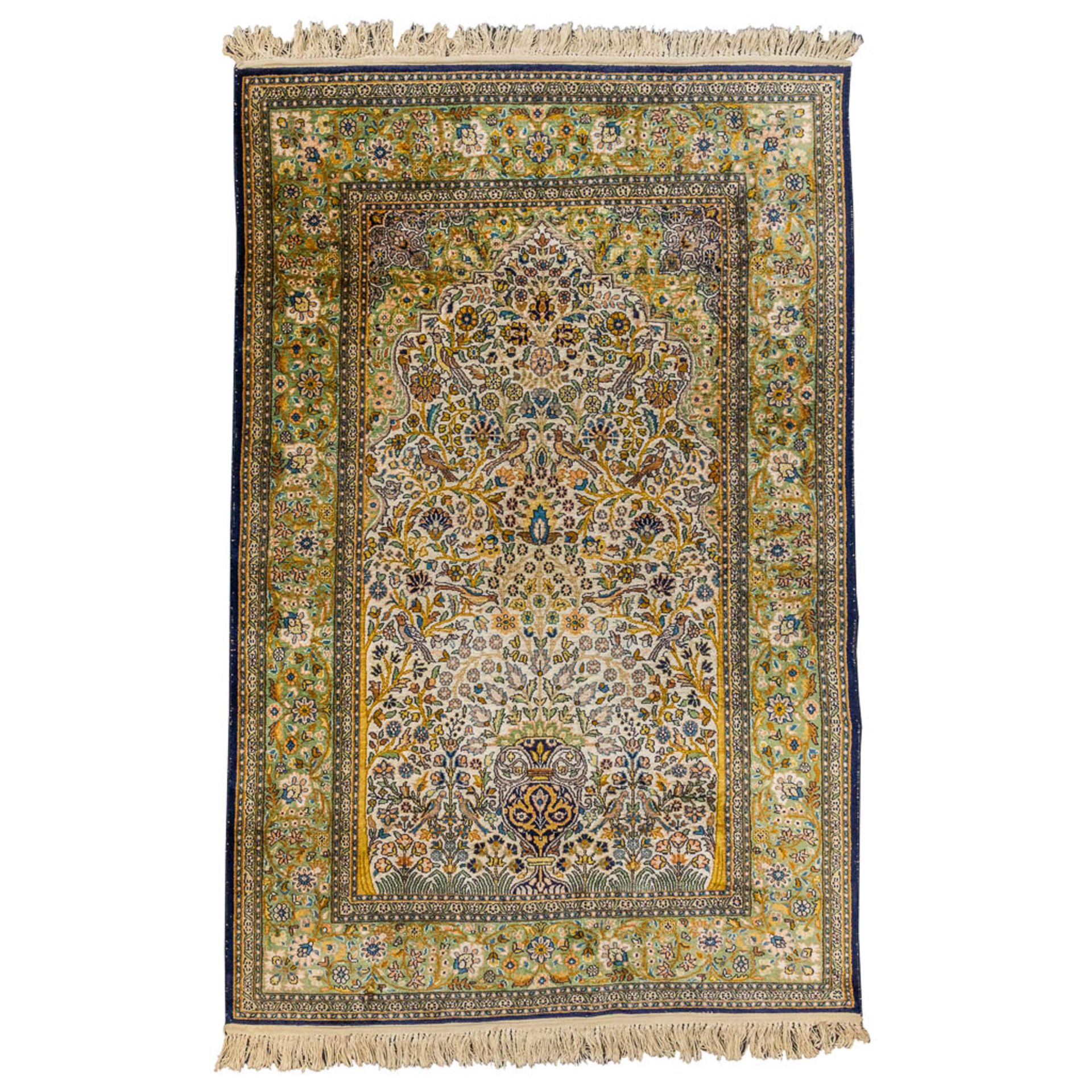 An Oriental, hand-made carpet, 'Isfahan' 181 x 124