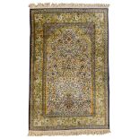 An Oriental, hand-made carpet, 'Isfahan' 181 x 124