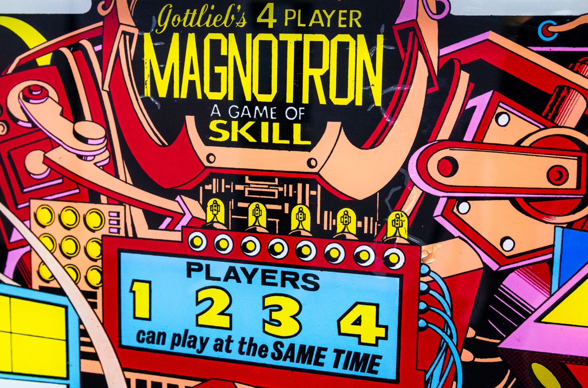 A Gottlieb and Co. 'Magnotron' Pinball machine, in working condition. Made in the USA. - Image 32 of 32