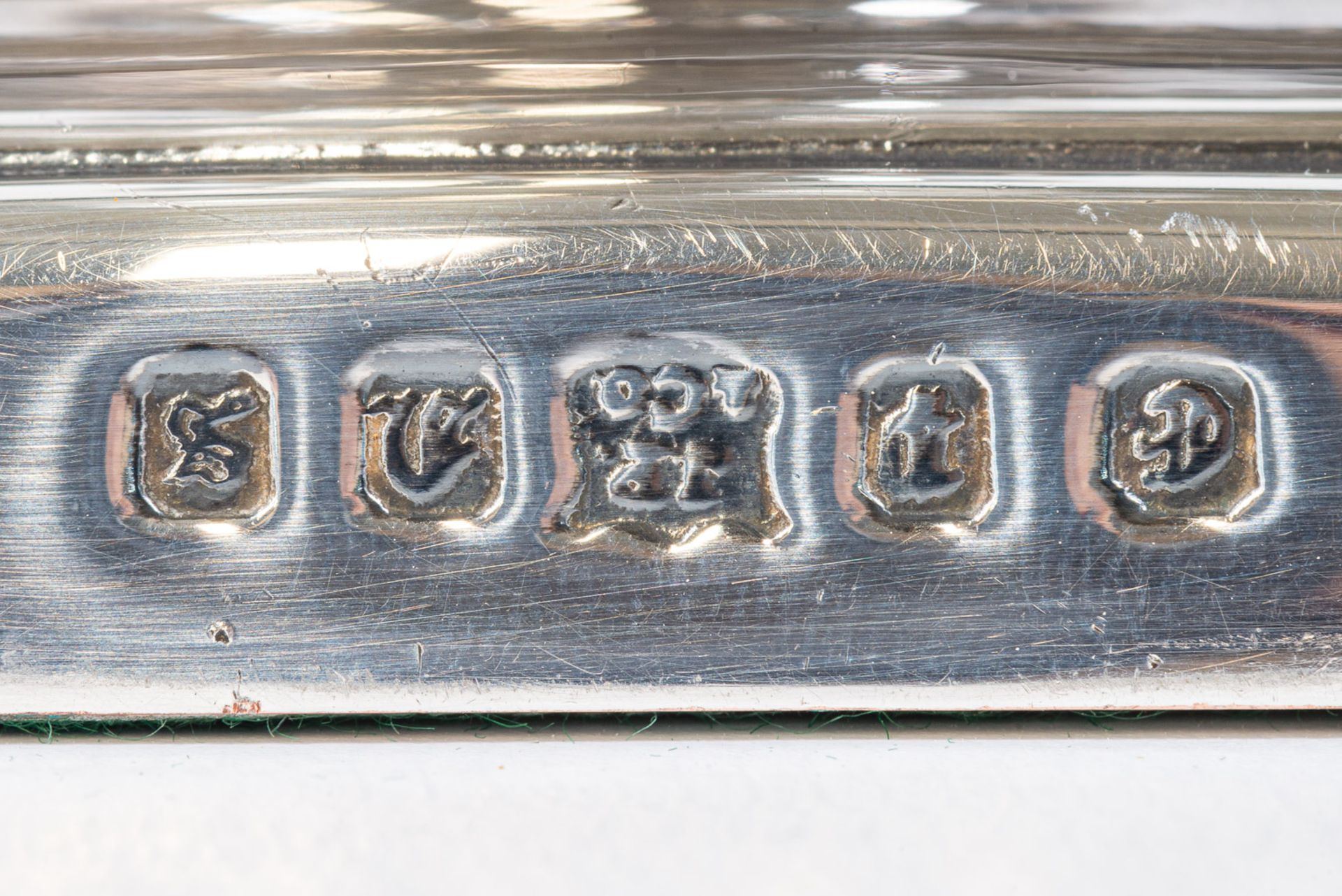 Pair of silver-plated candelabra - Bild 31 aus 31
