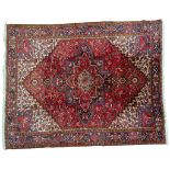 An Oriental, hand-made carpet 360 x 285