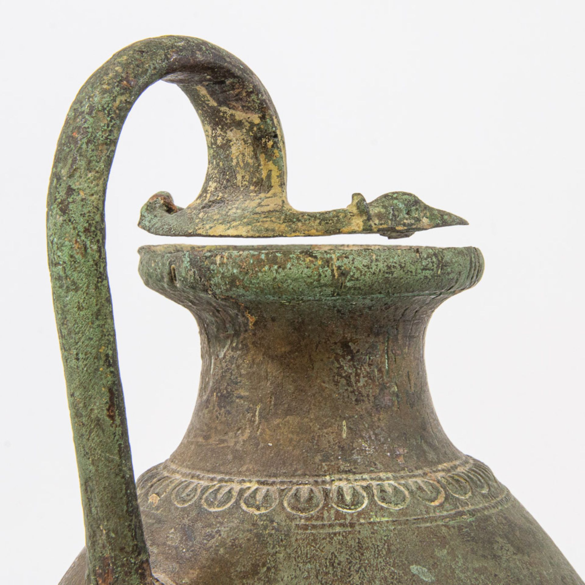 A Roman bronze jar, 1st-2nd century. - Image 9 of 14