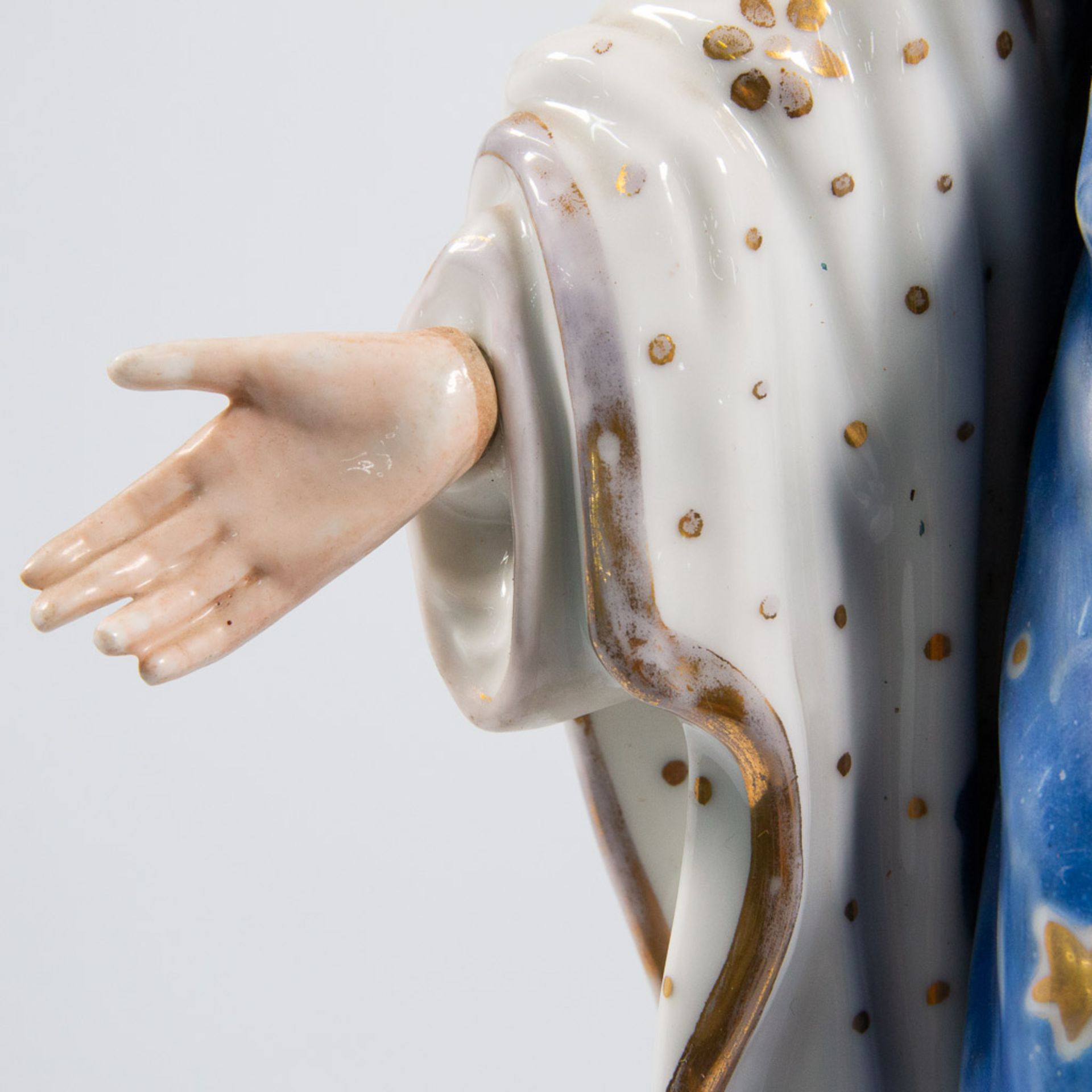 Madonna made of porcelain, 19th century - Image 11 of 18