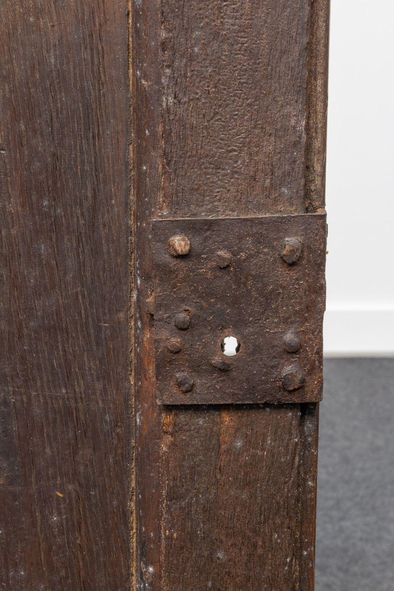 A One door cabinet, oak. - Image 17 of 25